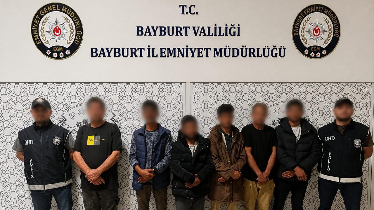 Yasa dışı yollarla yurda giren 6 göçmen yakalandı!
