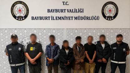 Yasa dışı yollarla yurda giren 6 göçmen yakalandı!