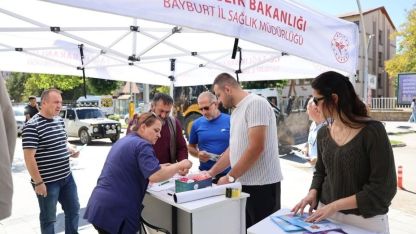 Bayburt’ta kanser taramalarına yönelik çalışma