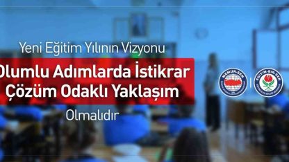 Eğitim-Bir-Sen’den yeni eğitim-öğretim yılı açıklaması