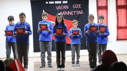 Öğrencilerden ’Gaziler Günü’ programı