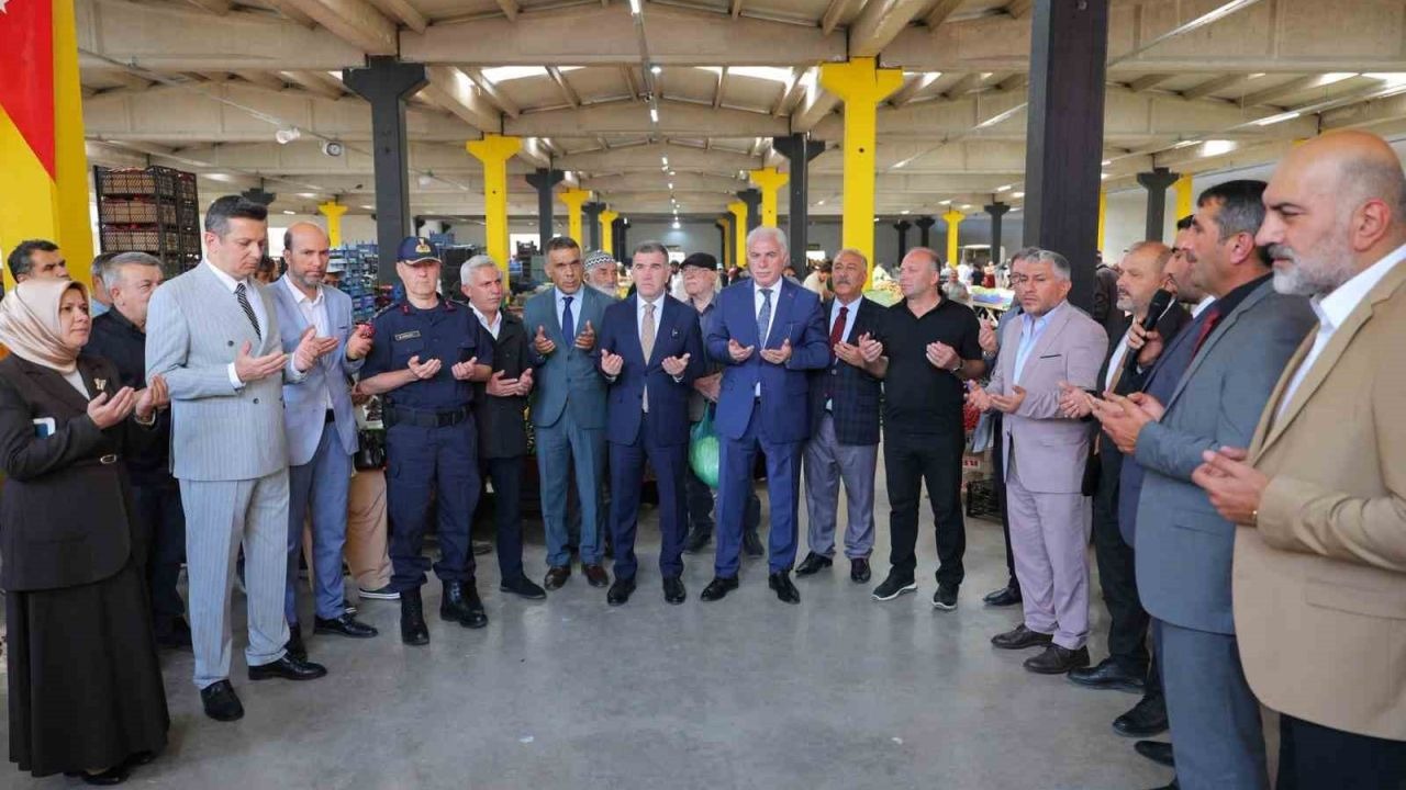 Ahilik Haftası halk pazarında başladı