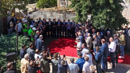 Aydıntepe’de Yeni Merkez Camii’nin temeli dualarla atıldı