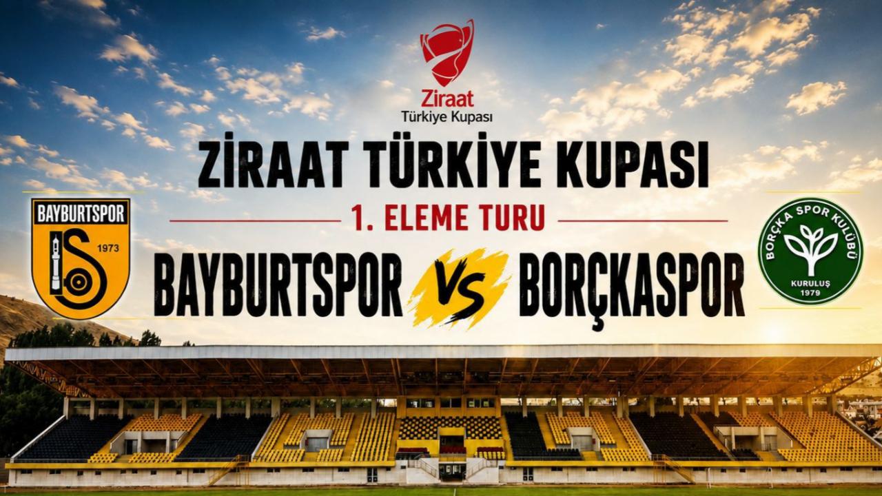 Gençosman Stadyumu’nda kupa heyecanı: Bayburtspor sezonun ilk maçına çıkıyor