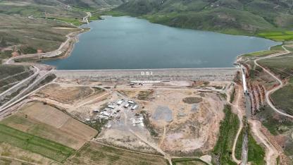 Kırklartepe barajı sulama inşaatında inceleme