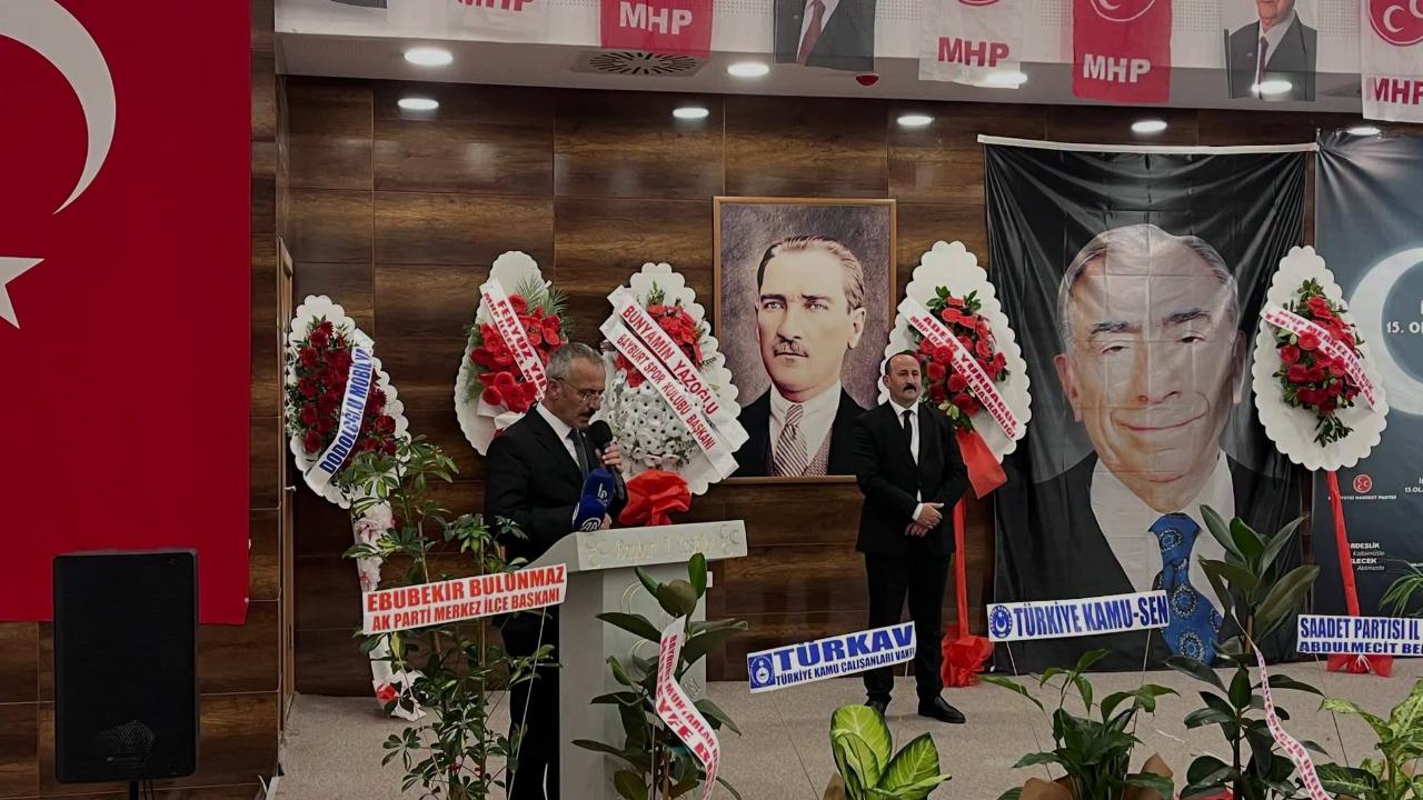 Muharrem Baykal güven tazeledi: “Ayrışmaya değil, birleşmeye ihtiyacımız var”