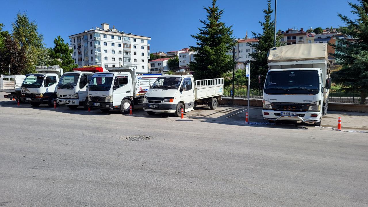 Nakliyecilerle Belediye arasında gerilim!