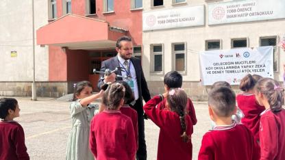 Örence’de bilim rüzgârı: Geleceğin mucitleri yapay zekâ ve teknolojiyle buluştu
