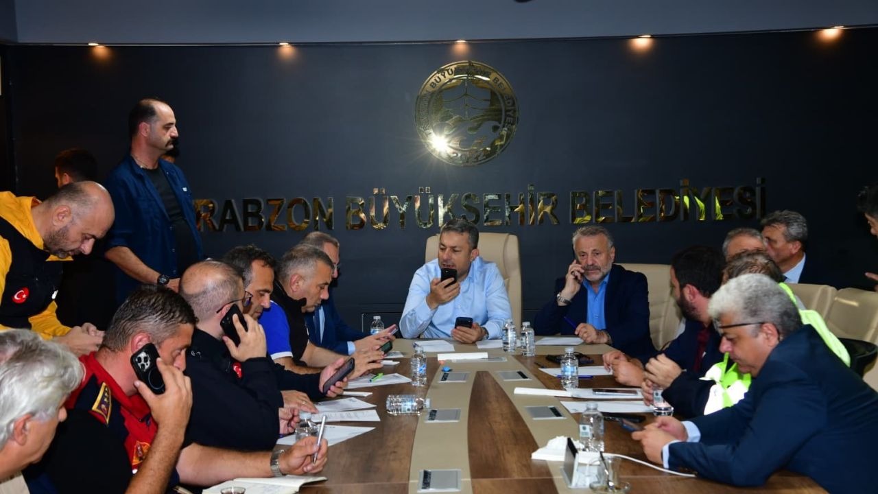 Trabzon’da metrekareye 50 kg yağış düştü