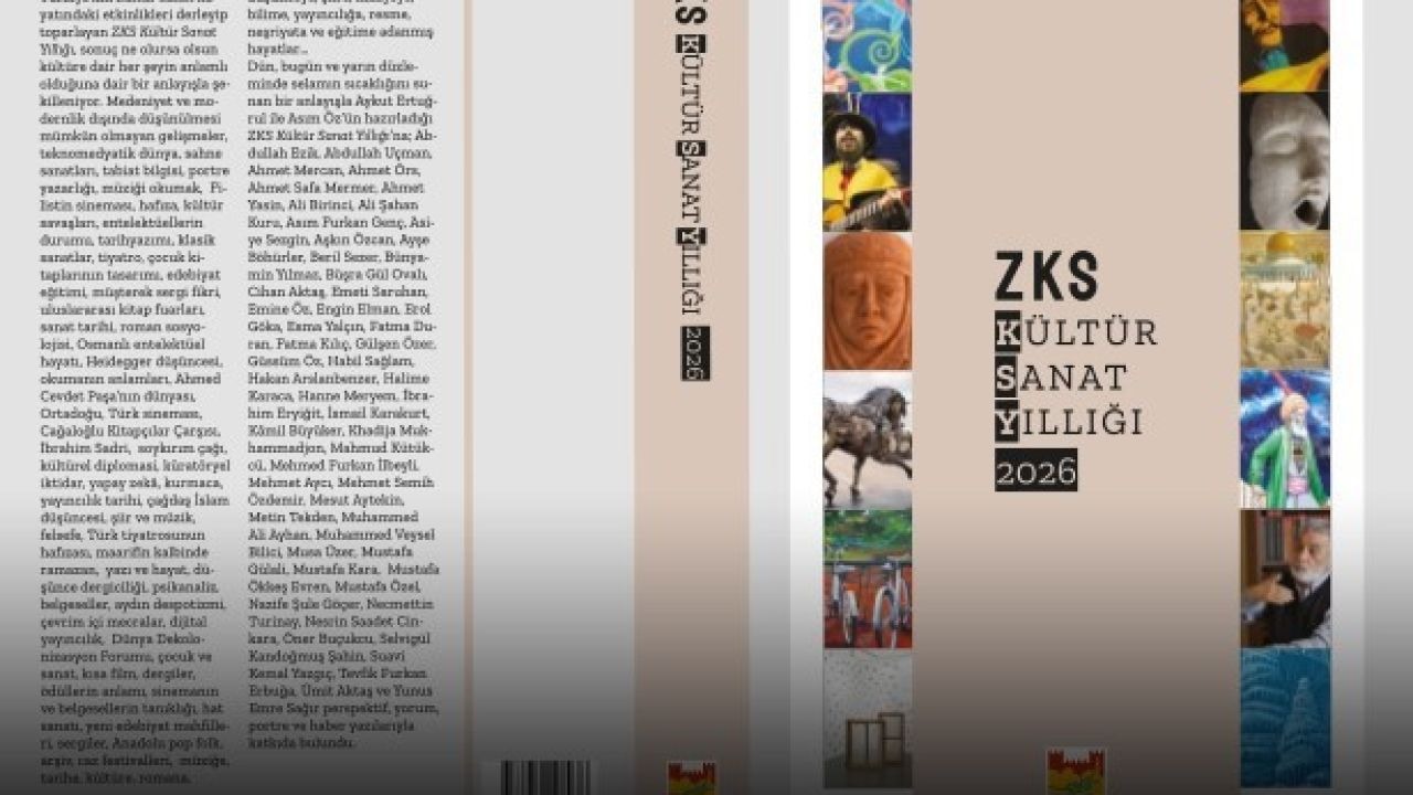 "ZKS Kültür Sanat Yıllığı 2026" okurla buluştu