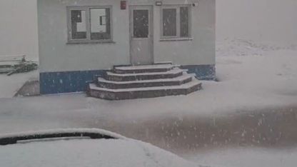 Yüksek kesimlere kar yağdı