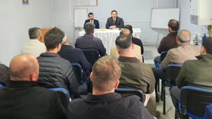 Din görevlileri toplantıda bir araya geldi