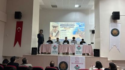 Cengiz Dağcı panelleri devam ediyor