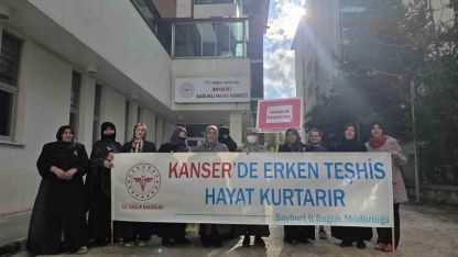 Çayıryolu köyü sakinleri kanser taramasından geçti