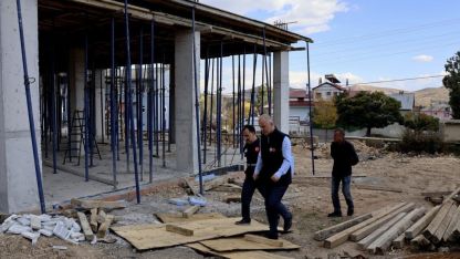12 kamu yatırımının yapım çalışmaları incelendi