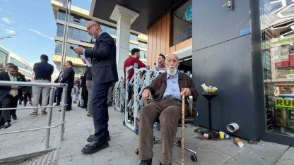 93 yıllık çınar, Erzincan TSO seçimlerinde sandık başında