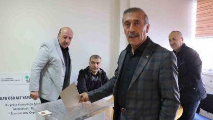 Oltu’da Ticaret ve Sanayi Odası seçimlerini Baki Karaca kazandı