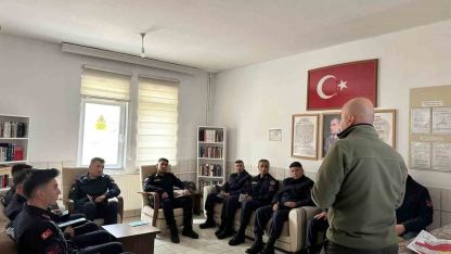 Jandarmaya kaçak avcılıkla mücadele eğitimi