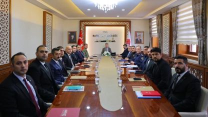 Güvenlik ve asayiş toplantısı gerçekleştirildi