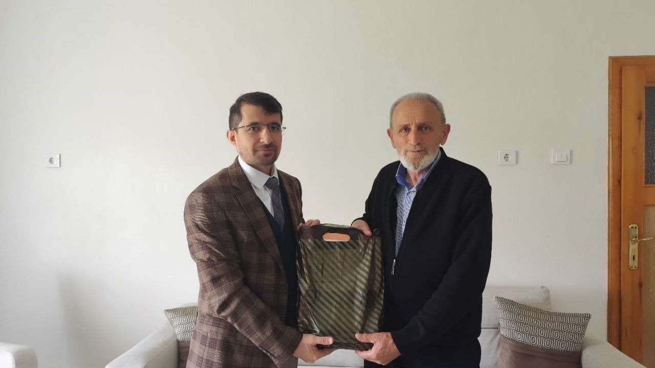 Aydıntepe’de emekli din görevlileri ziyaret edildi