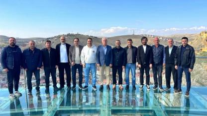 Belediye Başkanı Memiş, Bünyamin Yazoğlu ve yönetimini ağırladı