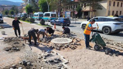 Cumhuriyet Caddesi’nde ilk etap tamamlandı, 2. etap başladı