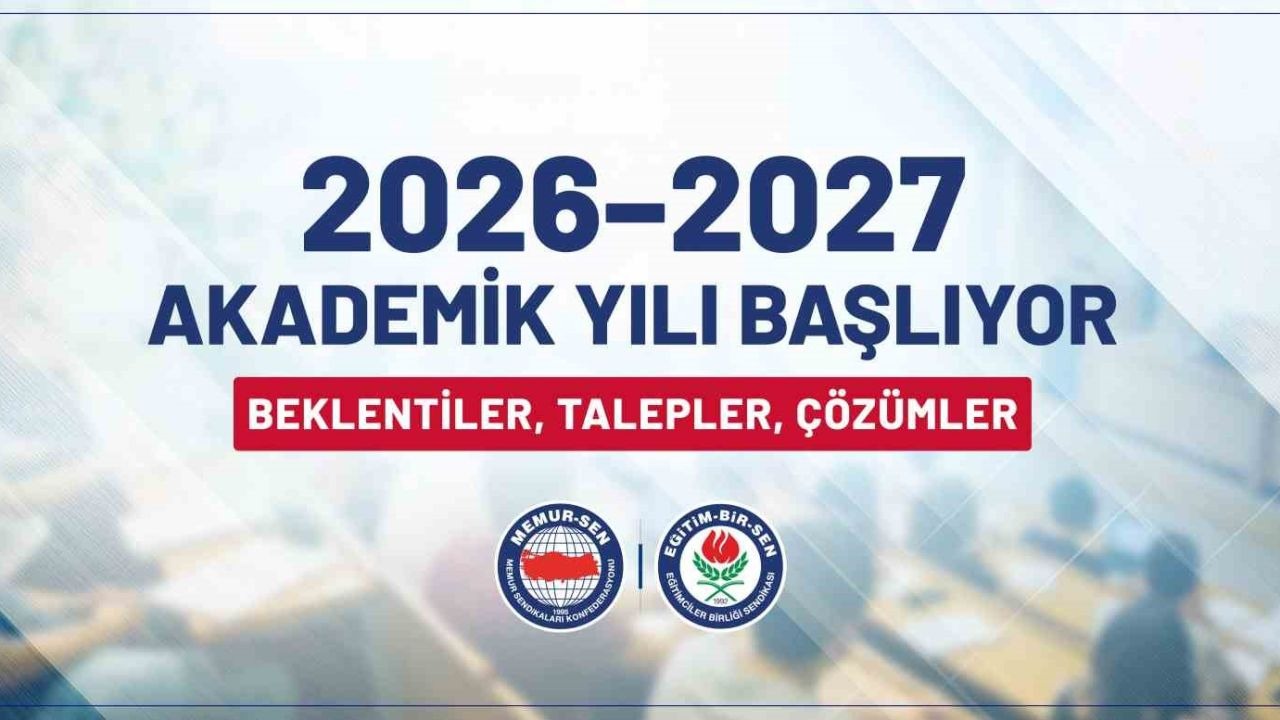 Eğitim-Bir-Sen’den 2026-2027 Akademik Yılı açıklaması