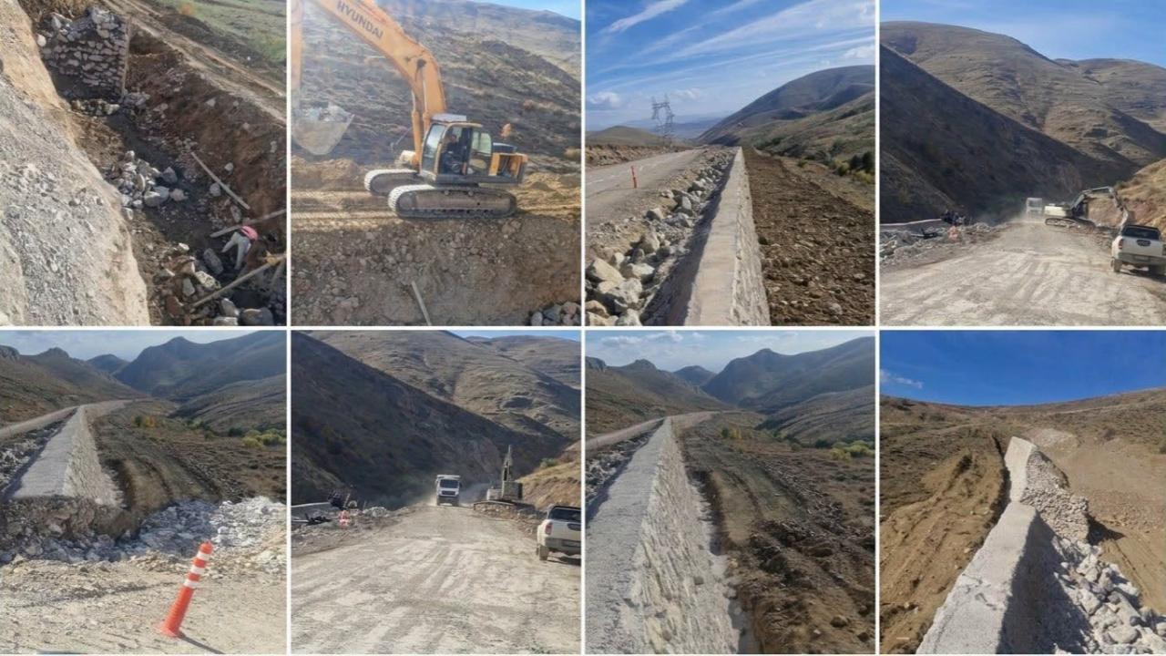 Havalimanı ulaşımı için Kale-Yenice-Salyazı hattında çalışmalar hız kazandı