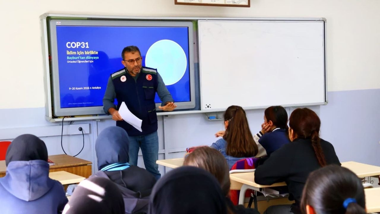 İlçelerde iklim değişikliği eğitimleri sürüyor