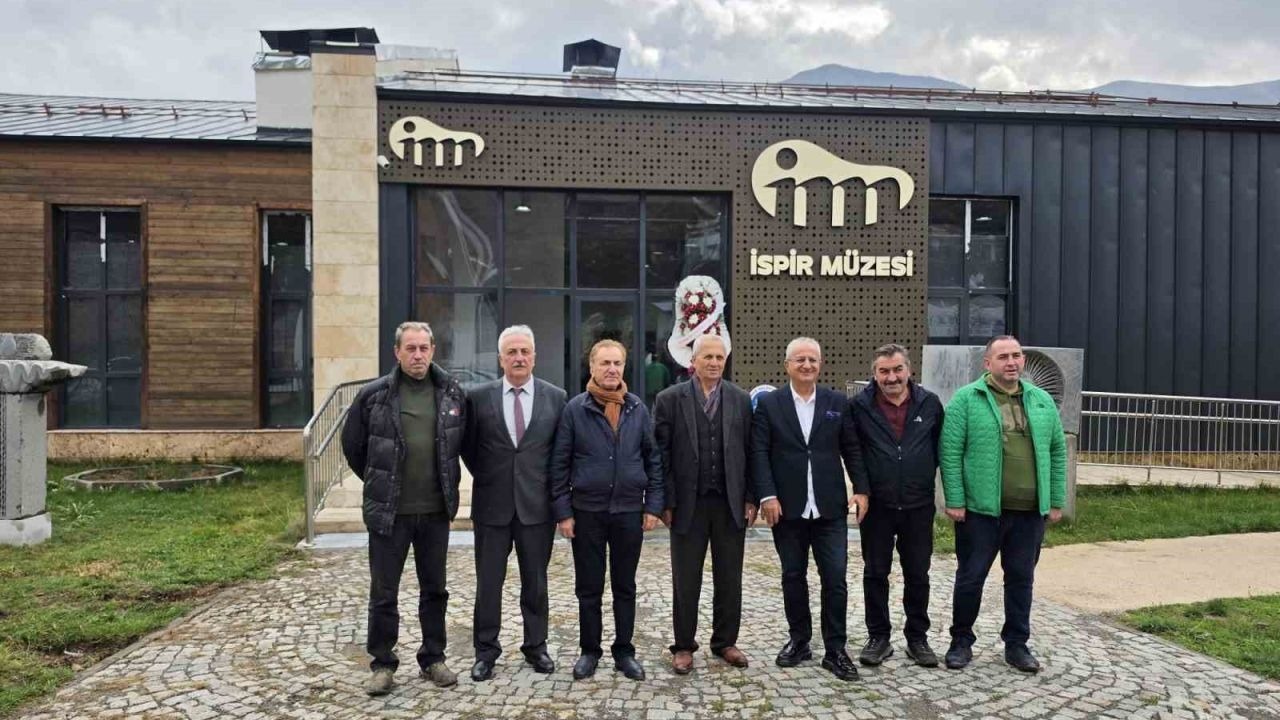 İspir müzesi cumhuriyet coşkusuyla kapılarını açtı