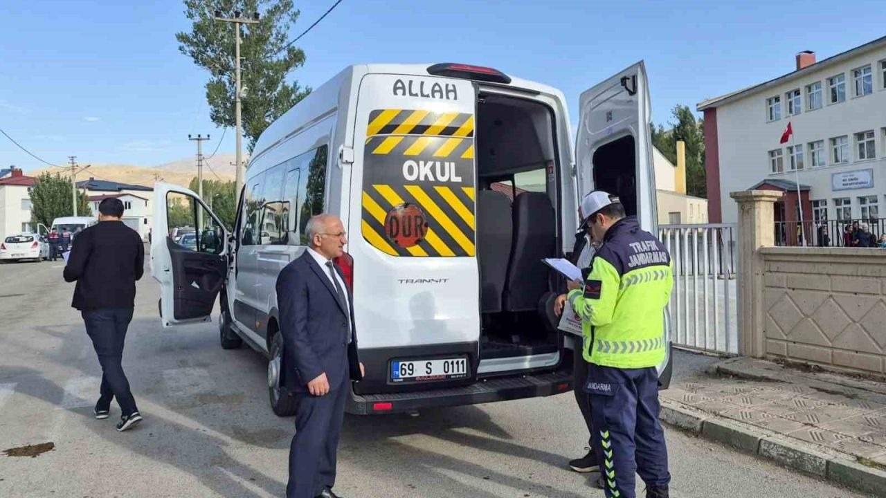 Öğrenci servisleri denetlendi