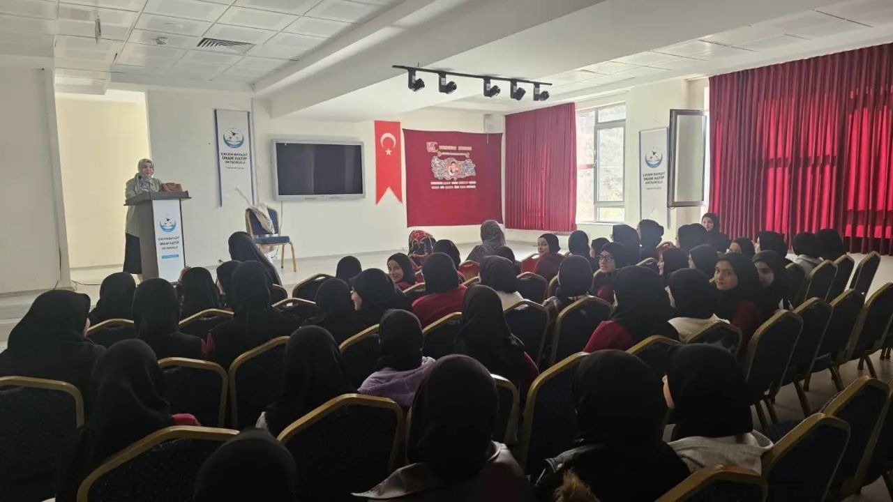 Öğrencilere sabır ve tevekkülün önemi anlatıldı