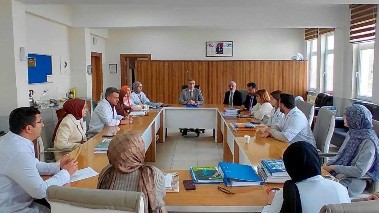 Okullardaki eğitim çalışmaları değerlendirildi