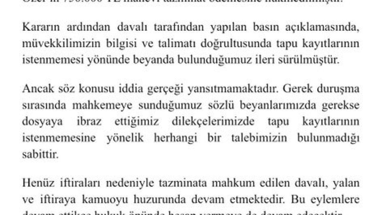 Özgür Özel, Adalet Bakanı Gürlek’e 750 bin lira manevi tazminat ödeyecek