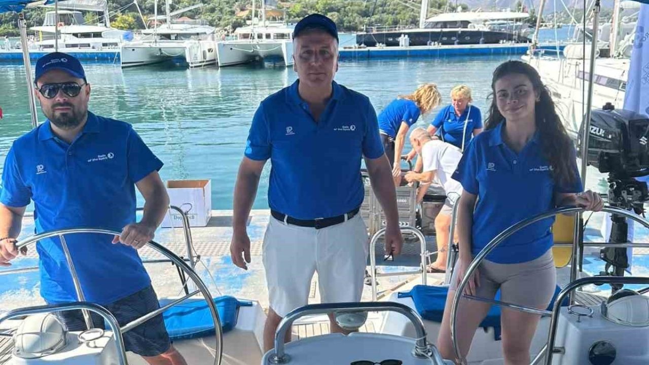 Trabzon’dan ’Ruhun Yelkenleri’ni Akdeniz’e taşıdılar