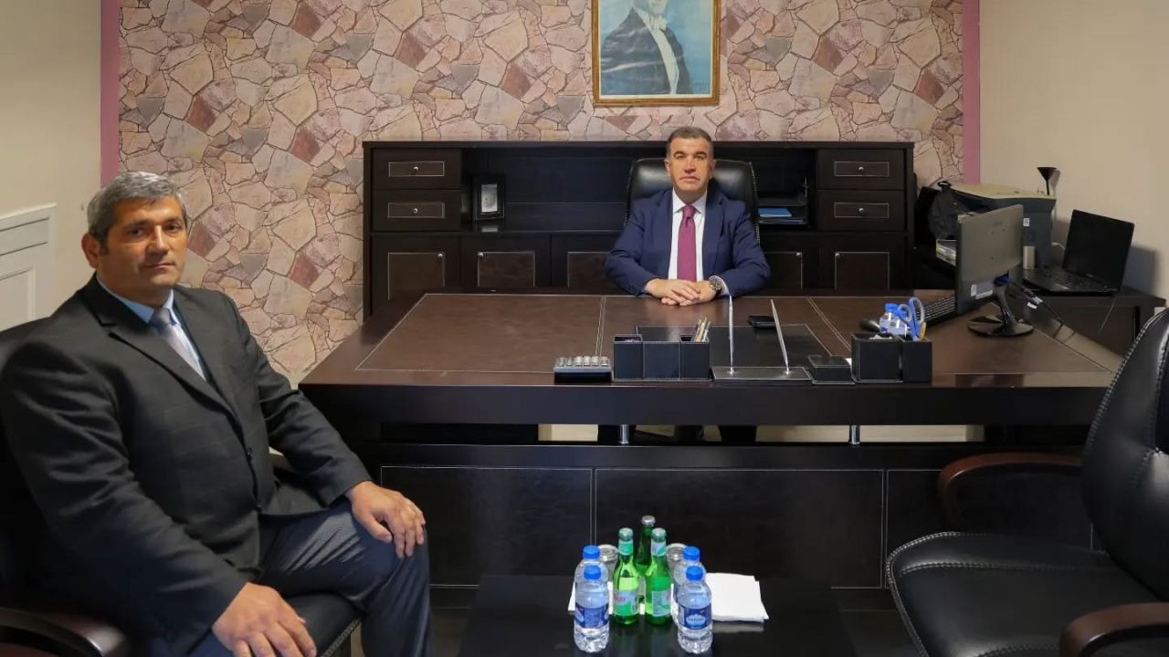 Vali Eldivan kurum çalışmaları hakkında bilgi aldı